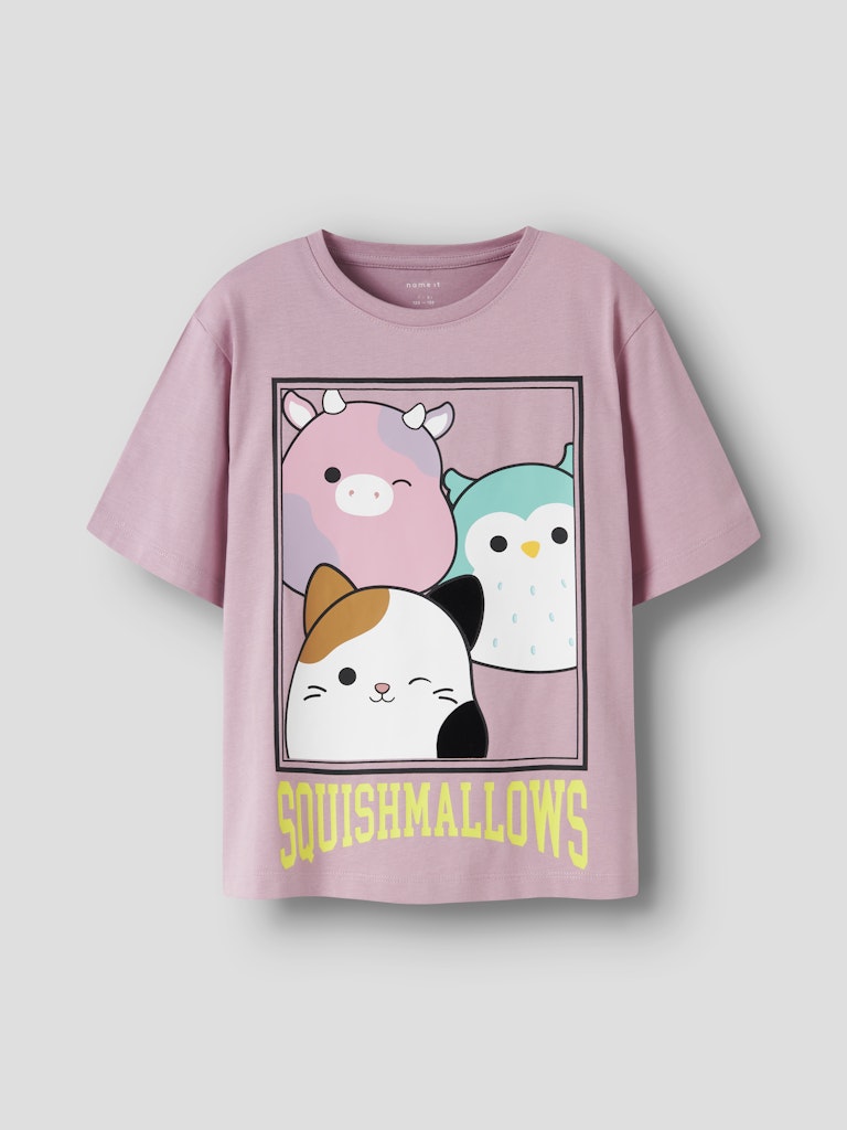 Topp Squishmallows Kortärmad Jyma Rosa