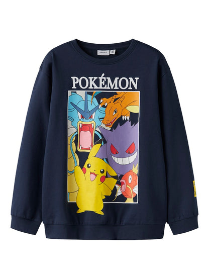 Sweattröja Pokémon Jobi Blå