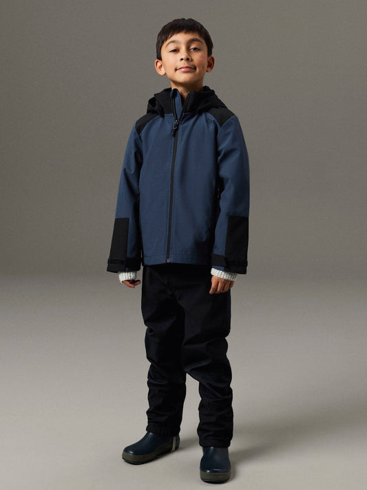 Jacka Softshell Alfa08 Tunn Vattentät Vindtät Andas Blå