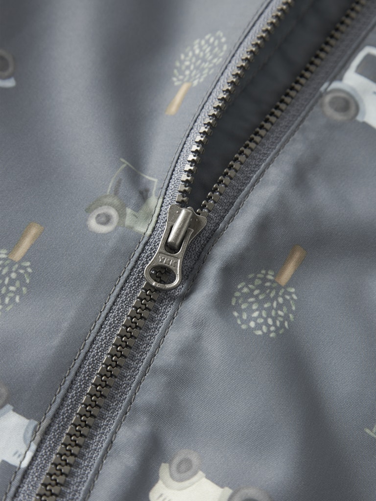 Vindoverall Max Mönstrad Blå