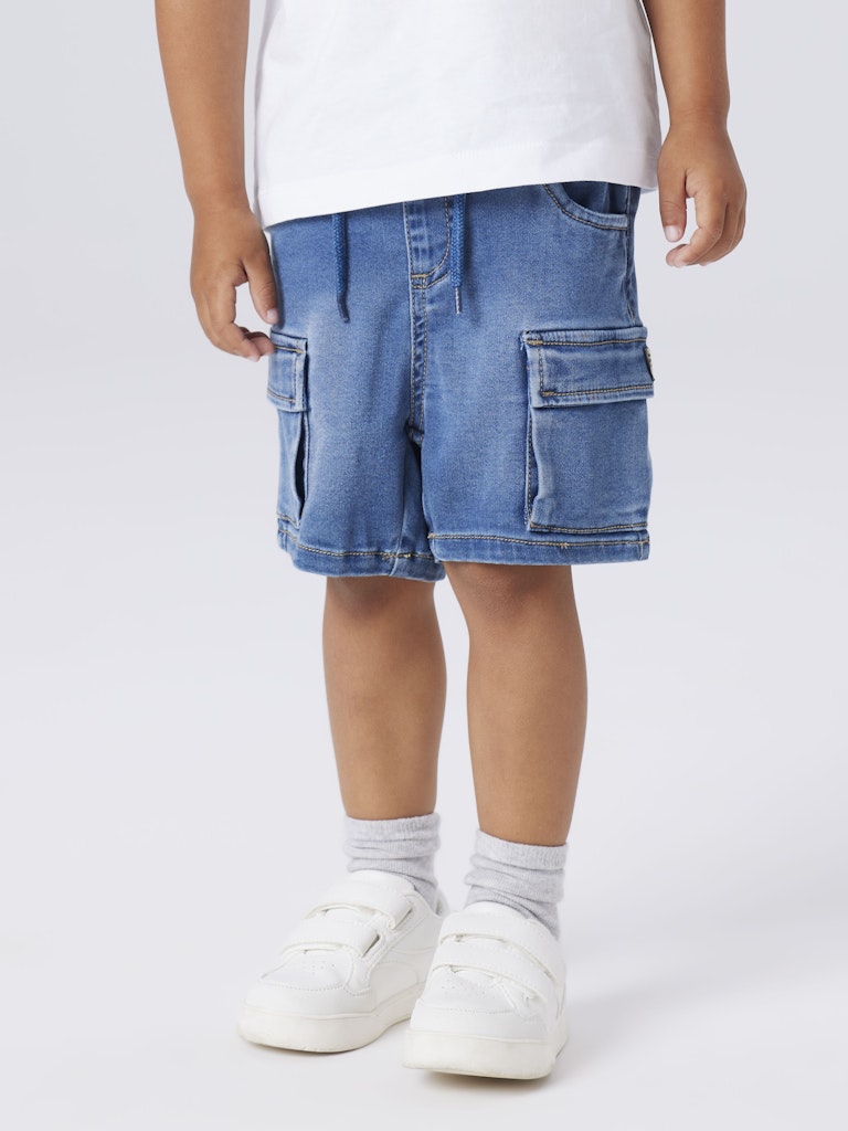 Shorts Ben Supermjuka Denim Blå