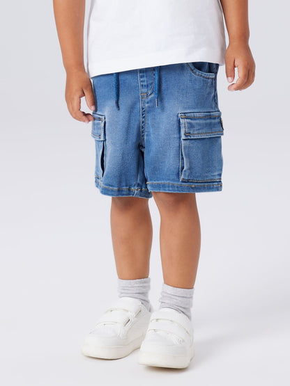 Shorts Ben Supermjuka Denim Blå