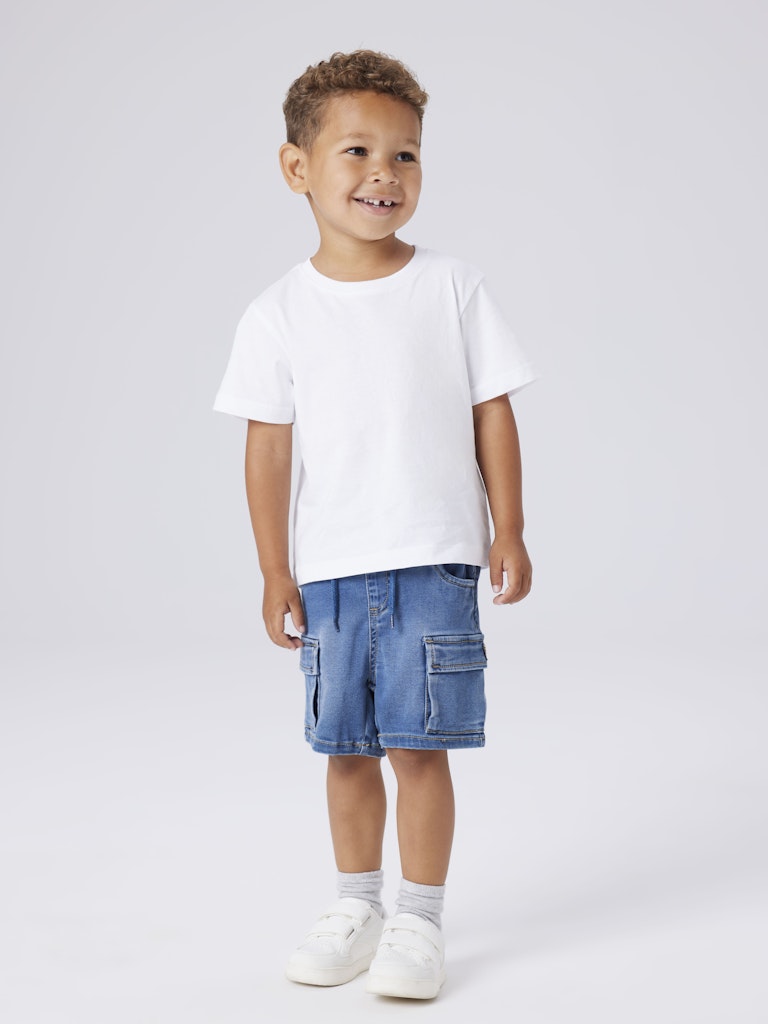Shorts Ben Supermjuka Denim Blå