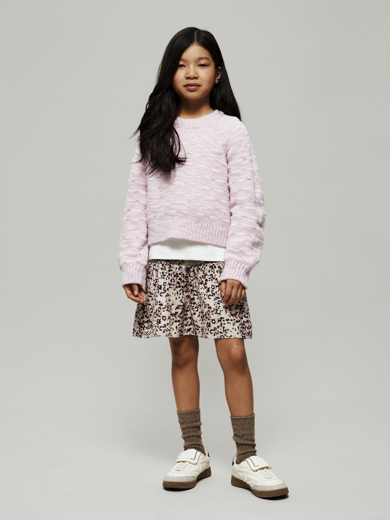 Kjol Benita Leo Beige