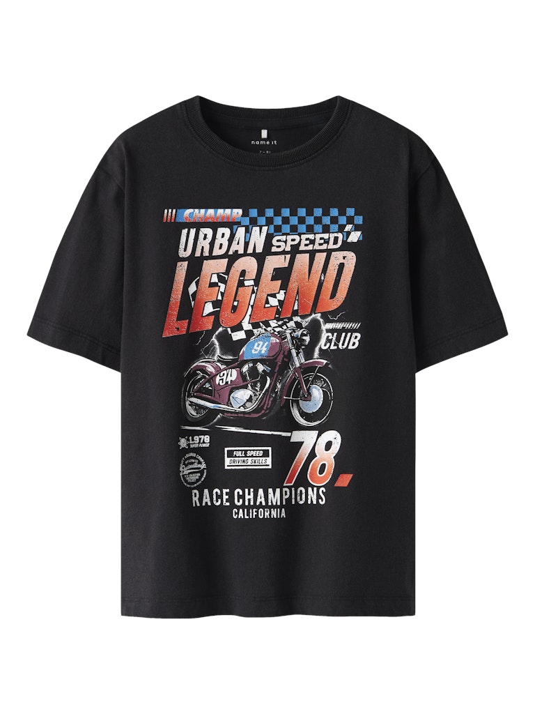 T-shirt Bank Speed Legend Svart