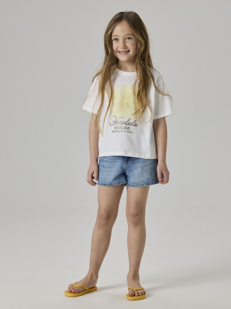 Jeansshorts Rose  Medum Tvätt Blå