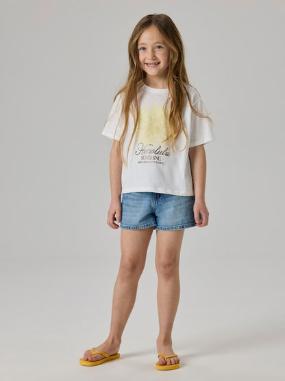 Jeansshorts Rose  Medum Tvätt Blå