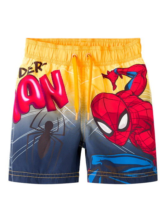 Badshorts Spiderman Malte Orange
