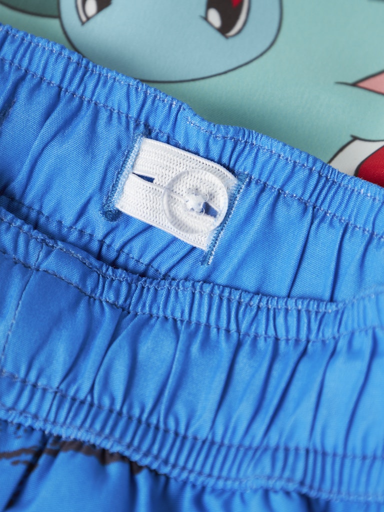Badshorts Pokémon Meer M Blå