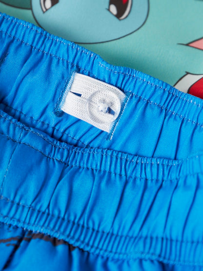 Badshorts Pokémon Meer M Blå