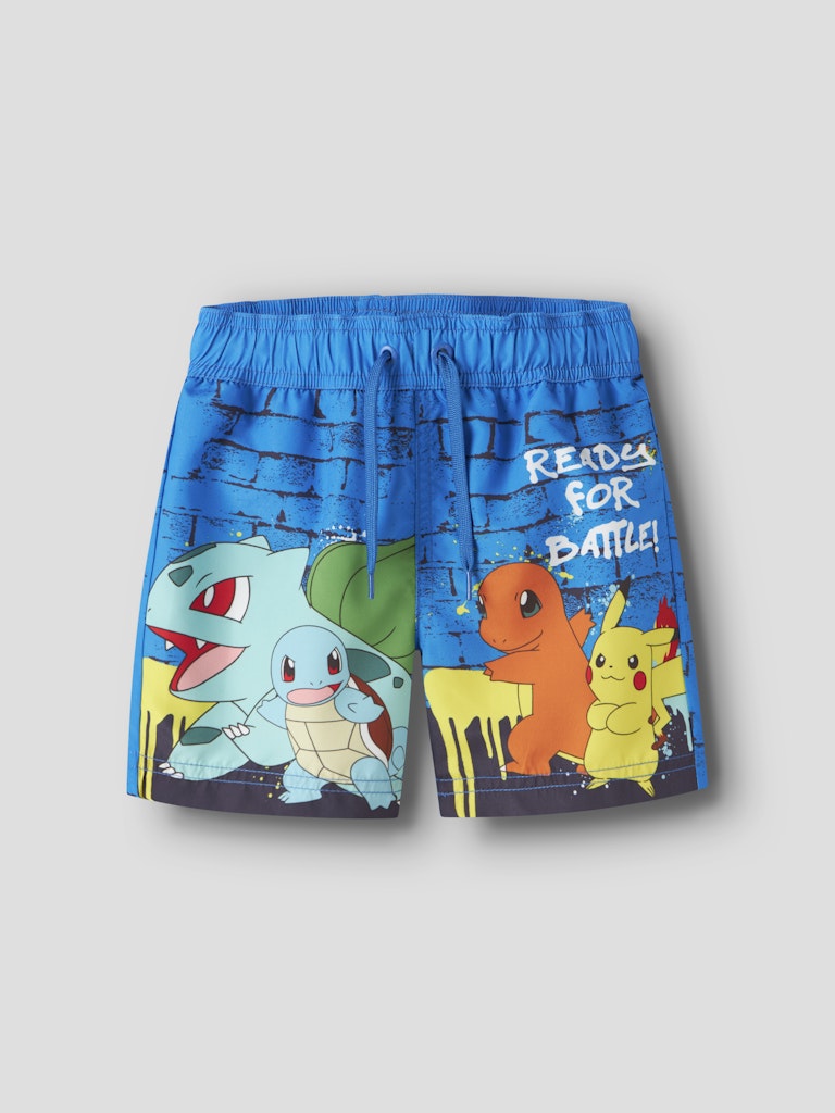 Badshorts Pokémon Meer M Blå