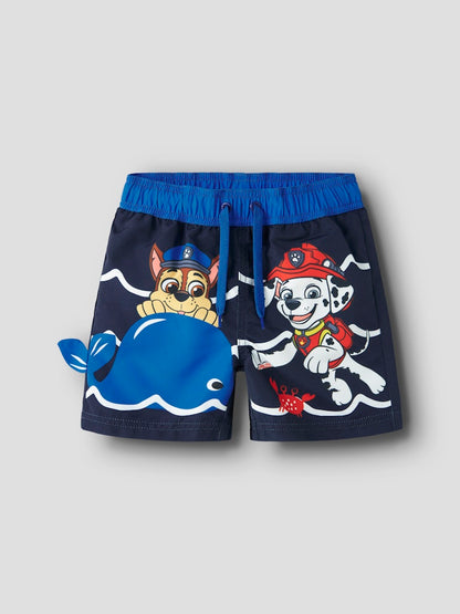 Badshorts Paw Patrol Miki Blå