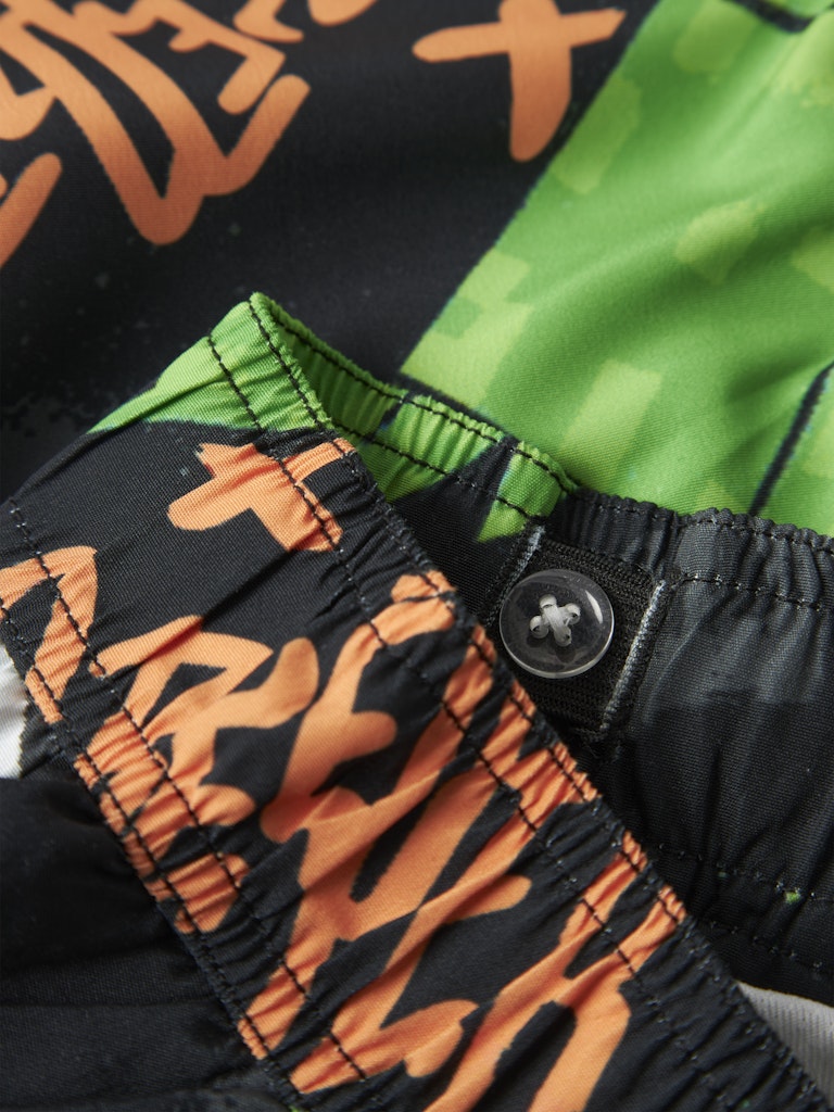 Badshorts Minecraft Mic Svart