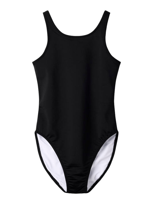 Baddräkt Zimpela Enfärgad Svart