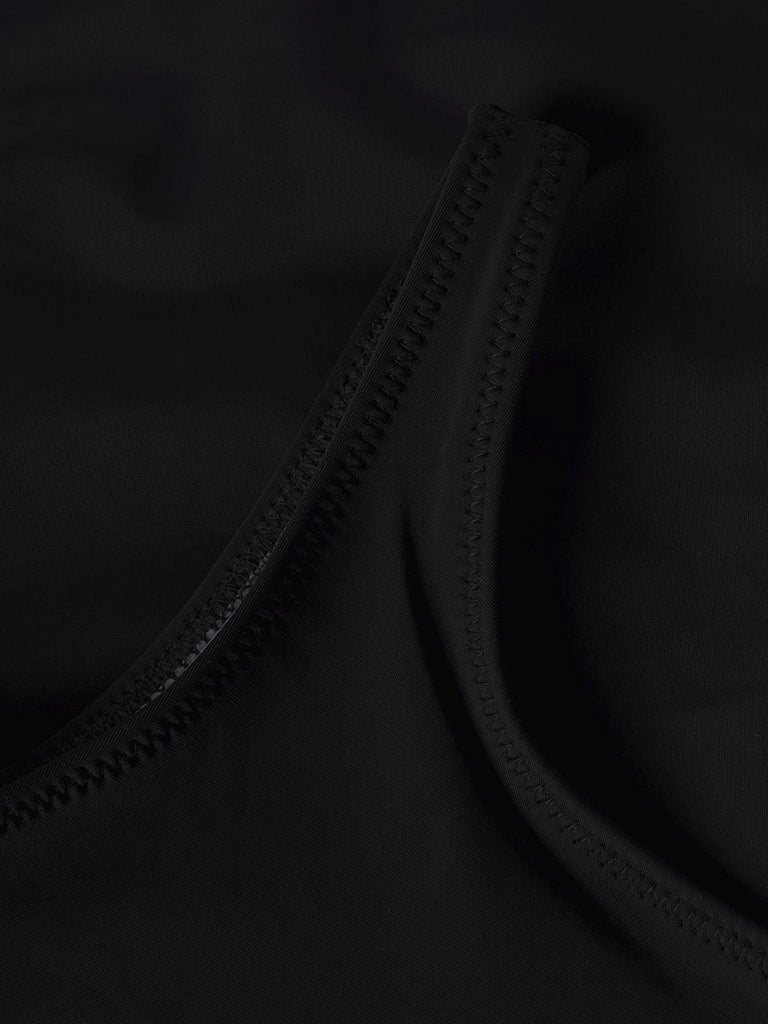 Baddräkt Zimpela Enfärgad Svart