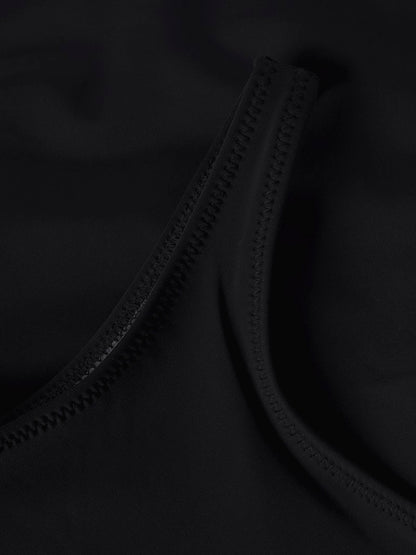 Baddräkt Zimpela Enfärgad Svart