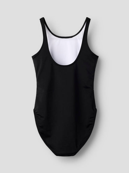 Baddräkt Zimpela Enfärgad Svart