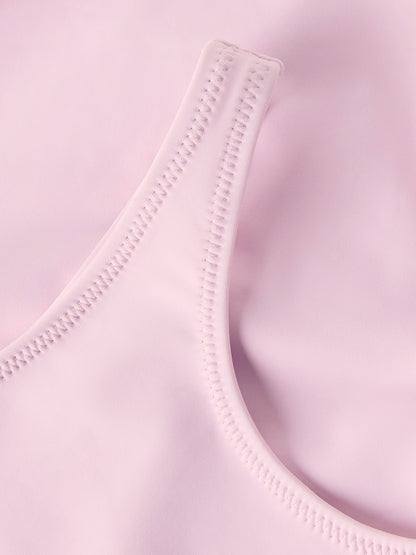 Baddräkt Zimpela Enfärgad Rosa