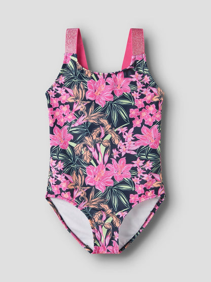 Baddräkt Zeria Mönstrad Rosa/Blå