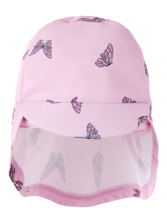 UV-keps Zippa Fjärilar Mönstrad Rosa