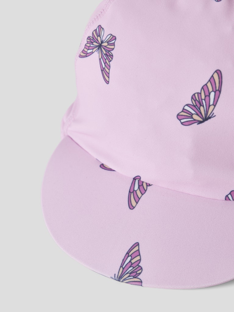 UV-keps Zippa Fjärilar Mönstrad Rosa