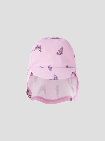 UV-keps Zippa Fjärilar Mönstrad Rosa