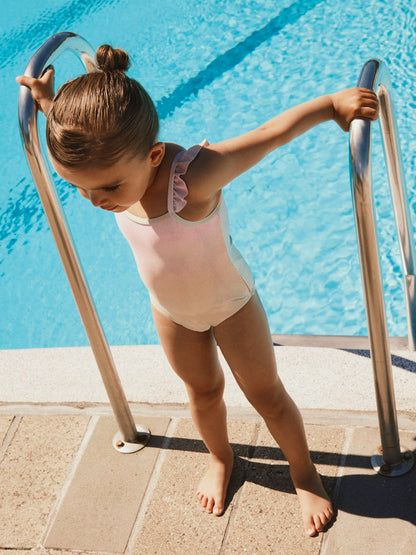 Baddräkt Zola Glitter Rosa
