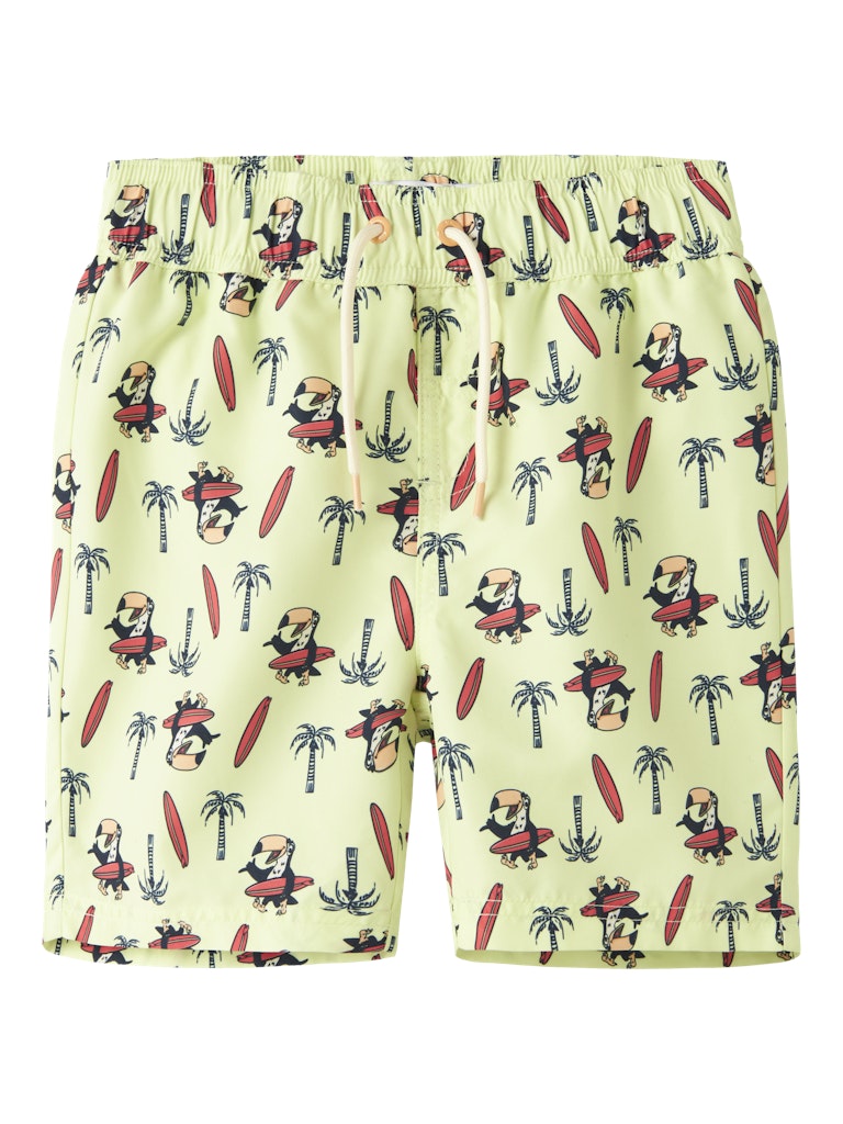 Badshorts Zaddi Tukan Limegrön