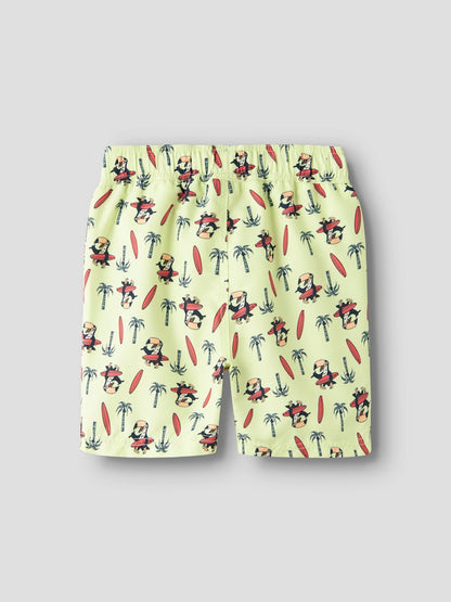 Badshorts Zaddi Tukan Limegrön