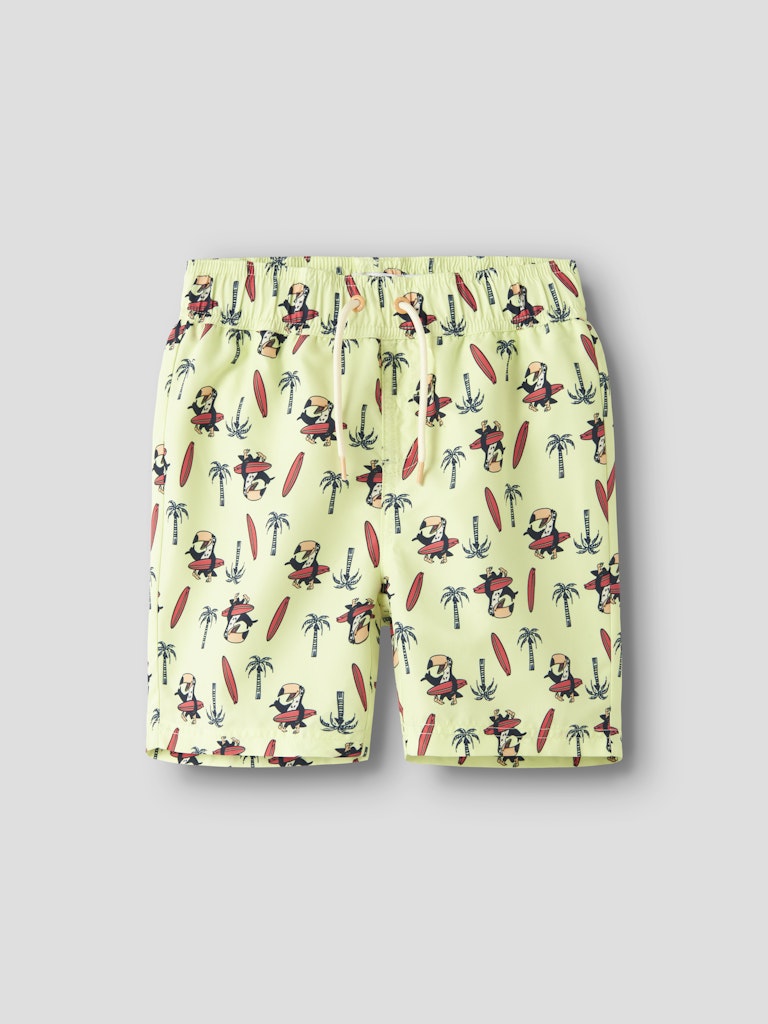 Badshorts Zaddi Tukan Limegrön