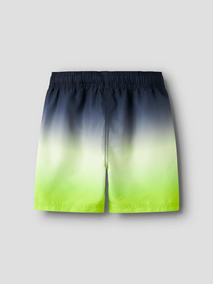 Badshorts Zoccas Flerfärgad Lime/Blå