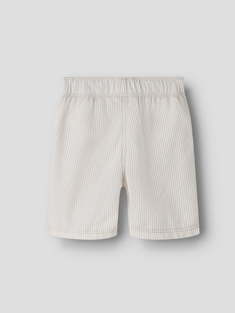 Badshorts Zackary Randiga Beige/Vit