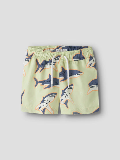 Badshorts Zice Hajar Limegrön