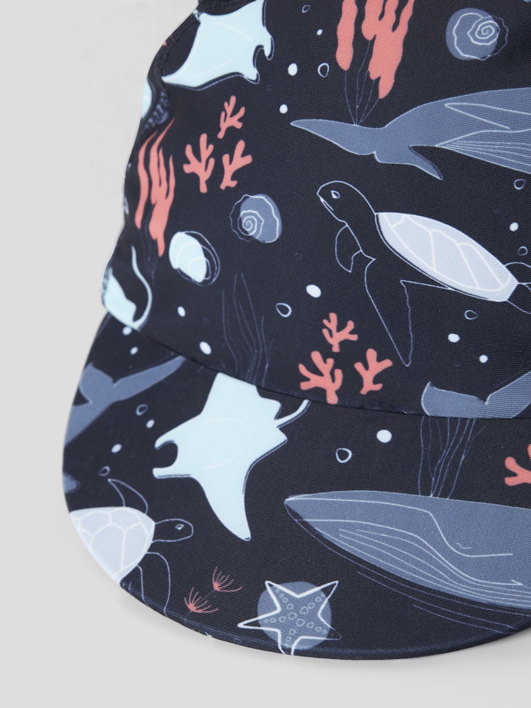 UV-keps Zippo Havsdjur Mönstrad Blå