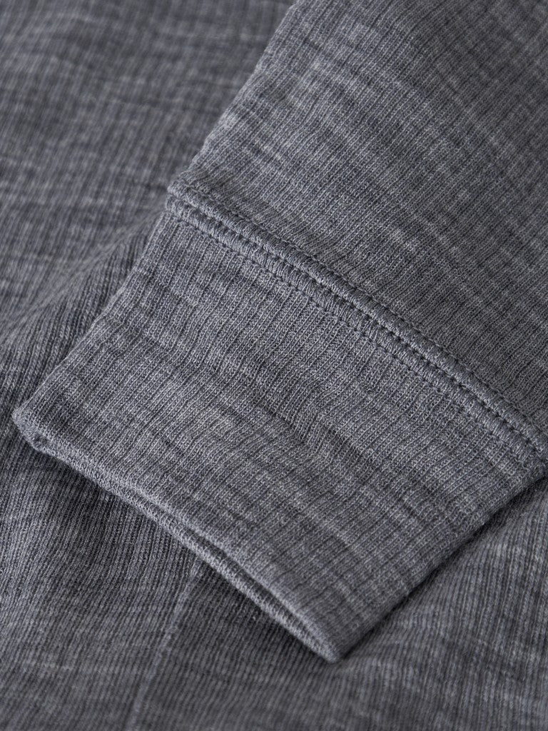 Legging Merinoull Wax NB Ribbad Enfärgad Blå