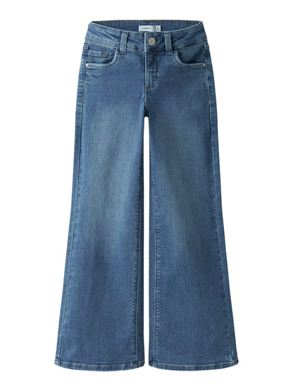 Jeans Extra Vida Ben Enfärgade Medium Blå Denim
