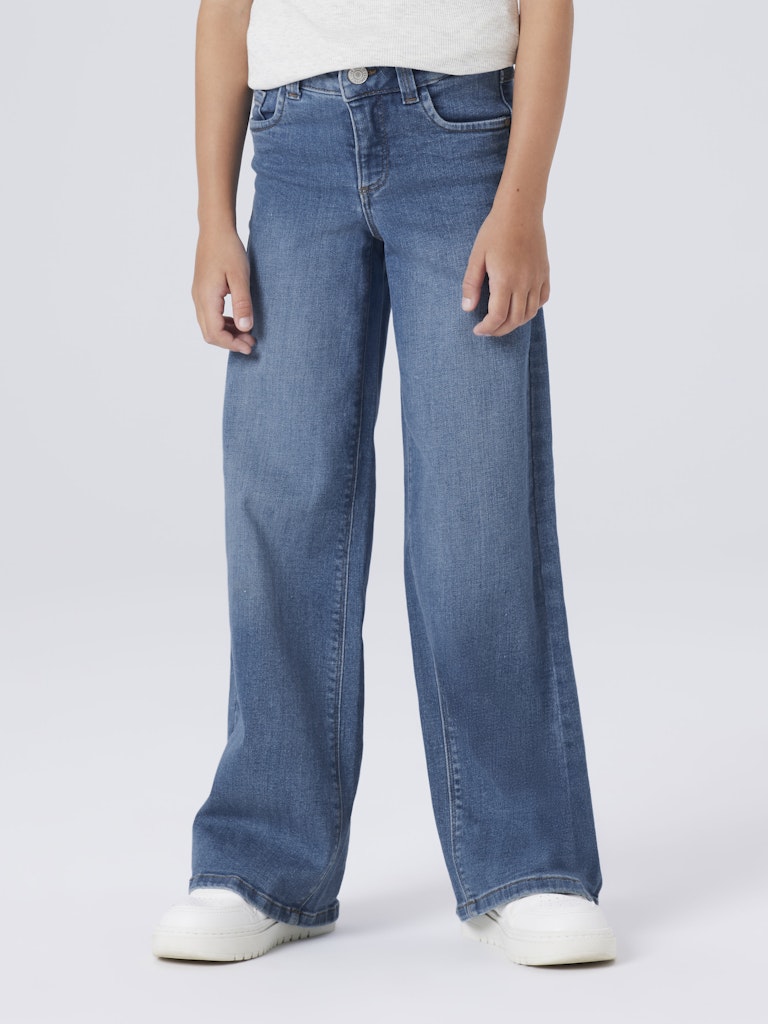 Jeans Extra Vida Ben Enfärgade Medium Blå Denim