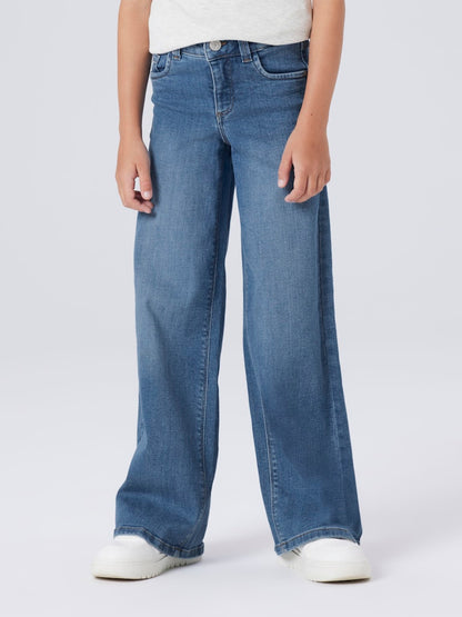 Jeans Extra Vida Ben Enfärgade Medium Blå Denim
