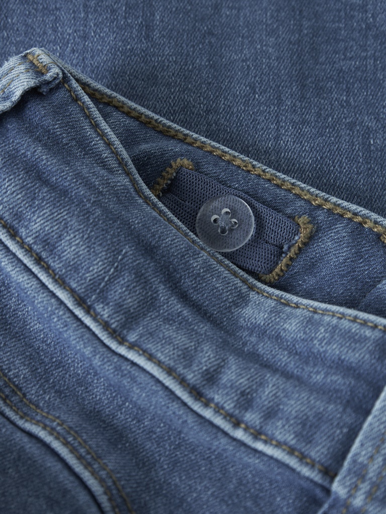 Jeans Extra Vida Ben Enfärgade Medium Blå Denim
