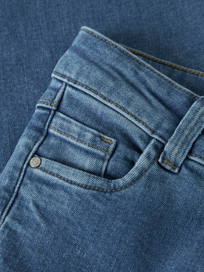 Jeans Extra Vida Ben Enfärgade Medium Blå Denim
