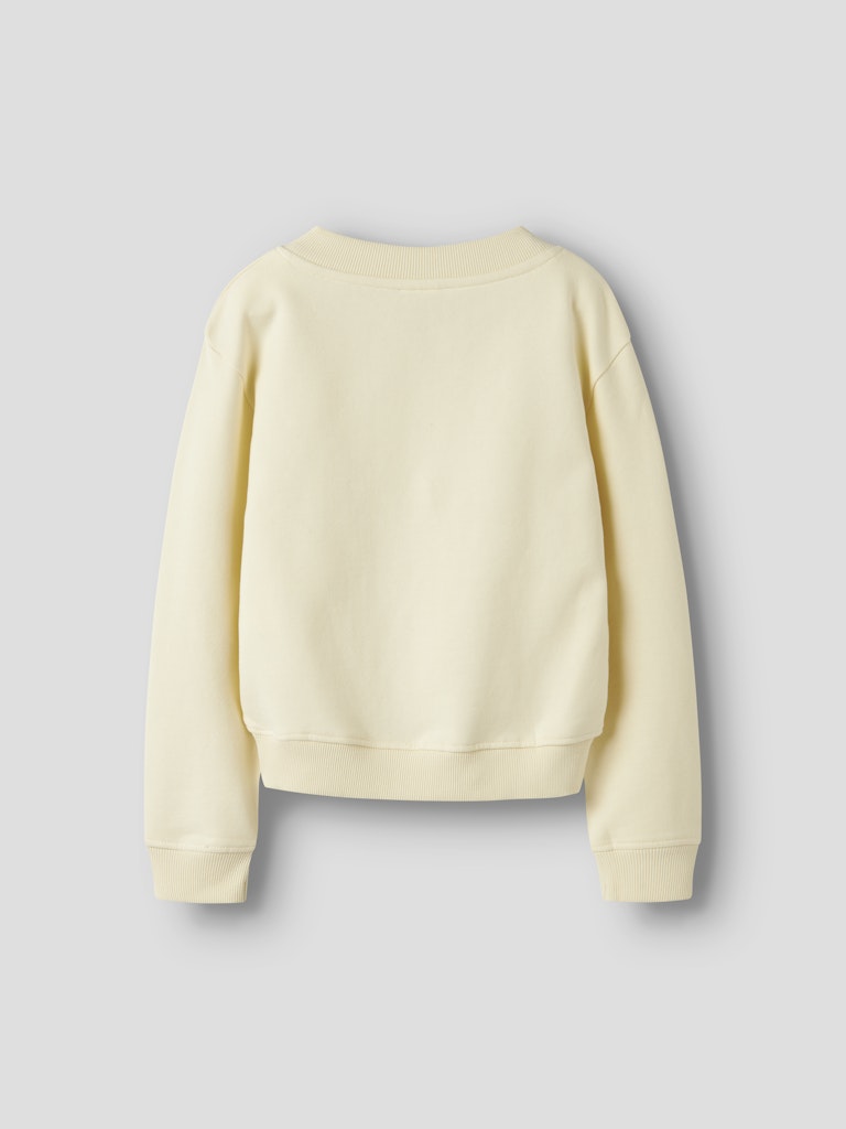 Sweattröja Divora Enfärgad Gul