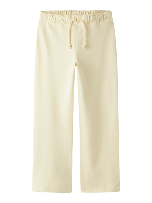 Sweatbyxa Divora Rak Enfärgad Gul