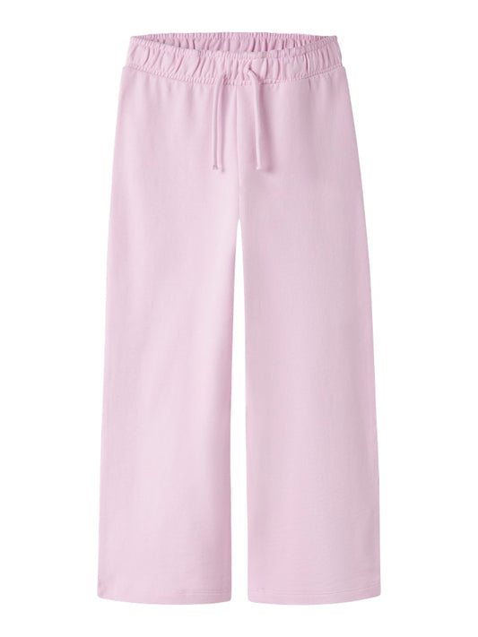 Sweatbyxa Divora Rak Enfärgad Rosa