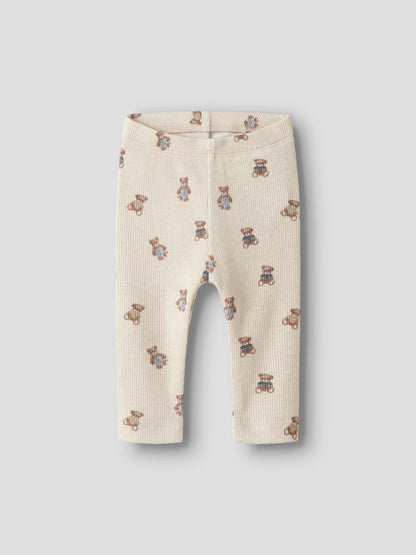 Leggings Nallar Ribbade Denkab Beige