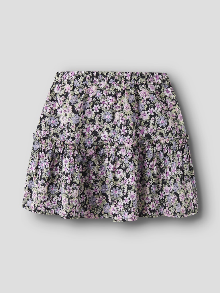 Kjol Darta Mönstrad Rosa/Svart