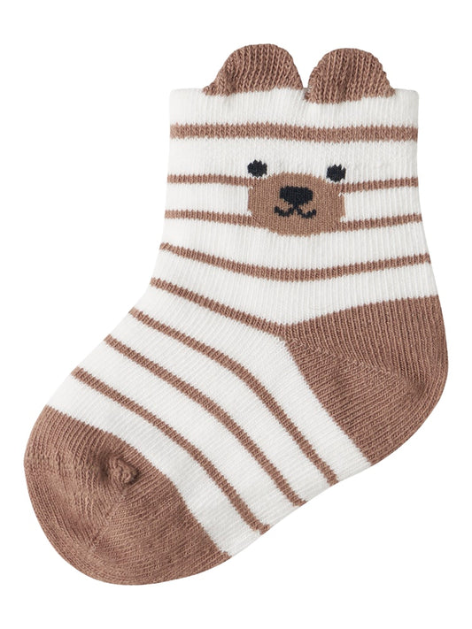 Strumpa Nalle Dollu Brun