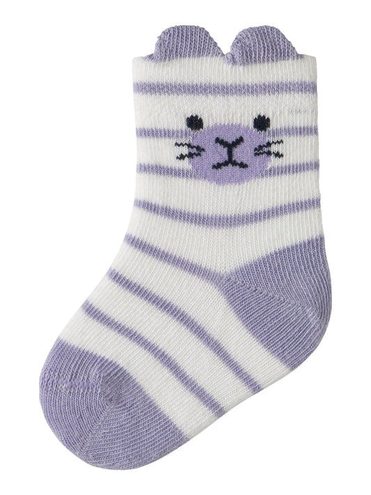 Strumpa Kanin Dunny Lila