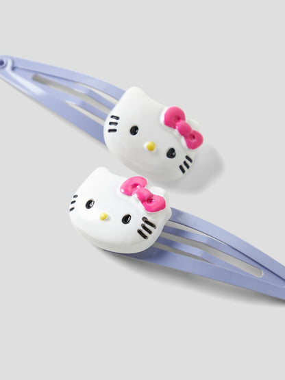 Hårspännen Hello Kitty 2-pack Fikri Blå