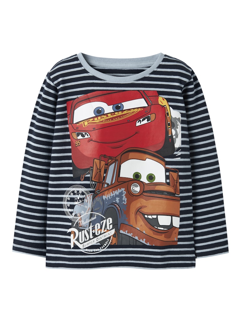 Topp Långärmad Blixten McQueen Felipe Blå