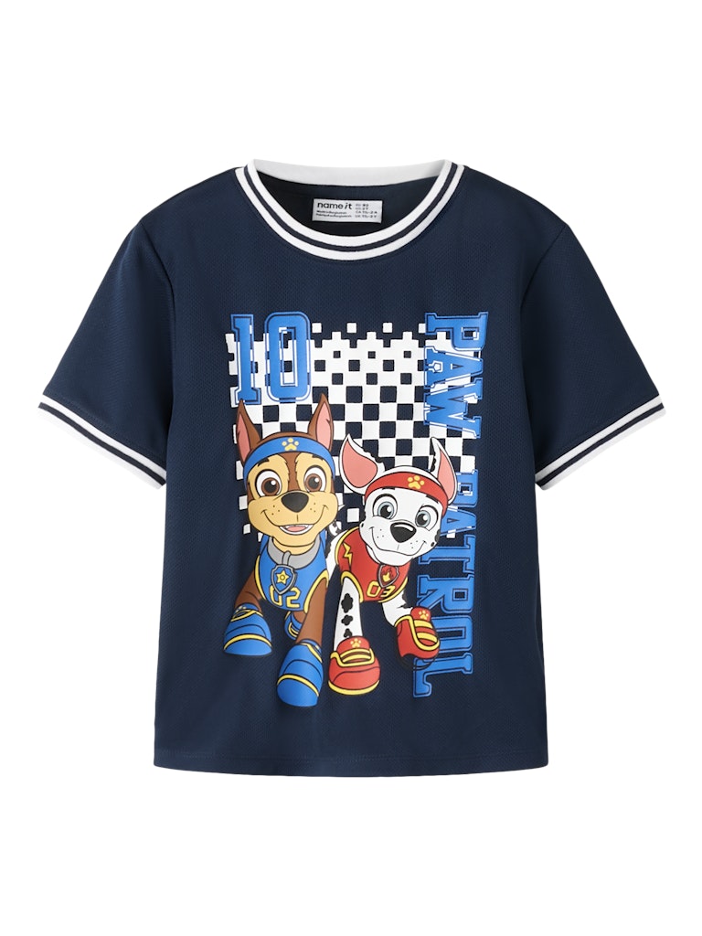 T-shirt Kortärmad Paw Patrol Poly Margo Marinblå
